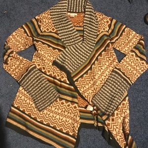 Tribal colorful cardi